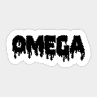 Drippy Omega Sticker